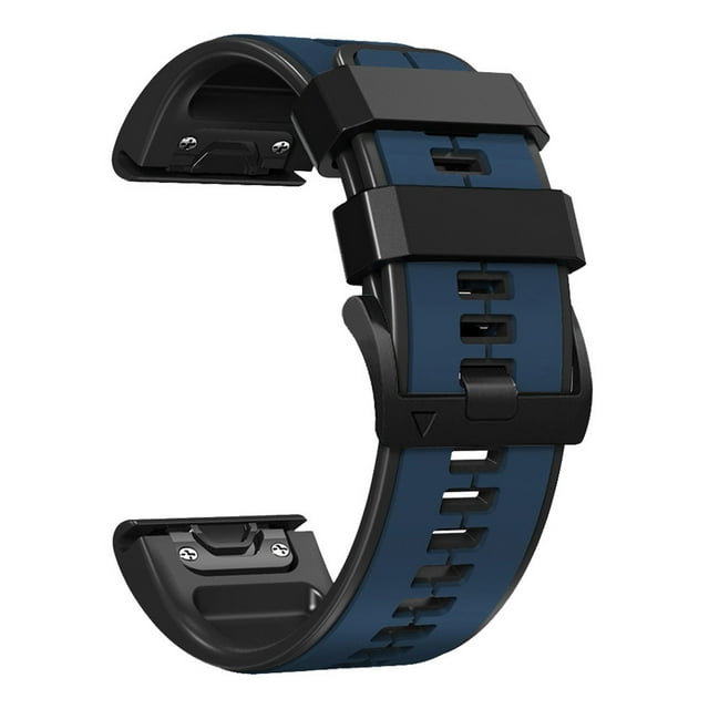 26mm Quick Release Silicone Smartwatch Band Comfortable Durable Replacement Strap for Various Watch Models