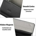 thumbnail image 4 of YSTIANN Lightweight Hard Shell PU Leather Eyeglass Case 1 Pc Portable Sunglass Storage WJ94-0339, 4 of 7