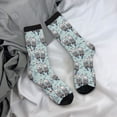 thumbnail image 5 of KLL Sea Otter Print Cool Socks Men's Women's Crew Socks Funny Crazy Novelty Stockings, 5 of 6