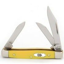 Case XX Knives Small Stockman Sunflower Delrin Stainless Steel Pocket Knife