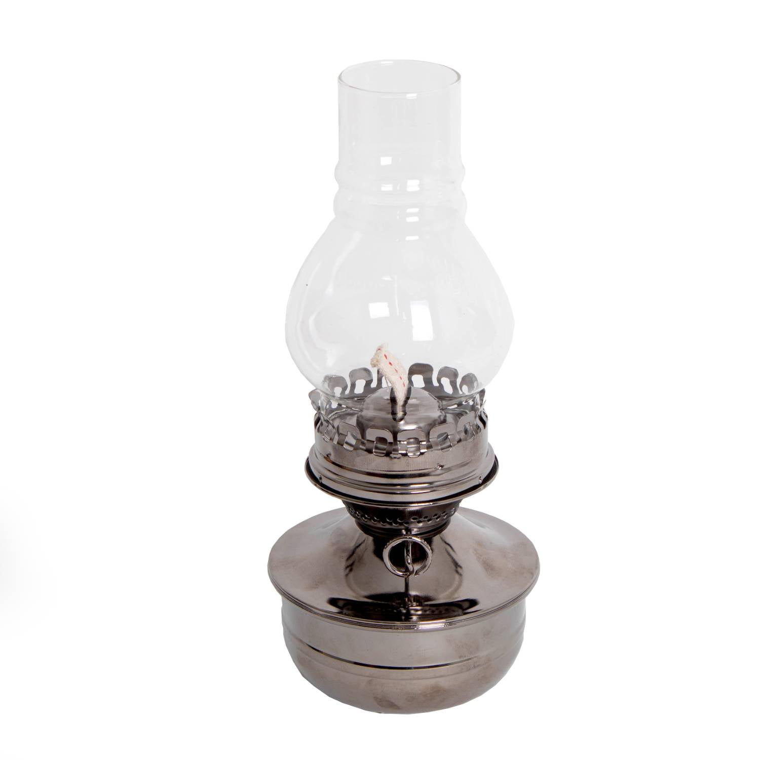 Lehman's Woodshed Wall Mount Oil Lamp, 20 oz Oil or Kerosene Fuel Lighting, 3/4 in Wick, Indoor Use