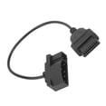 thumbnail image 4 of Connector 40cm/15.7in 7-Pin OBD1 to OBD2 OBDII 16-Pin Diagnostic Scanner Adapter Cable Fit for, 4 of 7