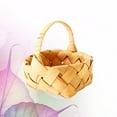 thumbnail image 5 of SOPOTUTU Woven Storage Basket Bamboo Basket Khaki for Family Gatherings 1Pack, 5 of 8