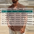 thumbnail image 3 of pstuiky camisetas de manga larga para hombre, Camisas de manga larga con cuello alto y botones sólidos para hombre camisetas de hombre m, 3 of 8