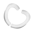 thumbnail image 3 of Cubierta facial universal Orejeras de silicona Ganchos para las orejas Protector auditivo antidolor, 3 pares, Transparente Guardurnaity AF0078-06B, 3 of 6