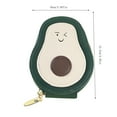 thumbnail image 3 of Blueek Avocado Card Holder - Multi-Functional and Cute Wallet for Cards and Coins, Multi-Slot Penguins Card Holder Coin Purse Zippered Small Coin Bag for Women Men, 3 of 8