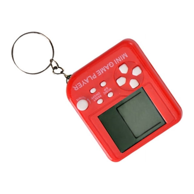Mini llavero de jugador de juegos, llavero de bloques de juego, llavero de máquina de juegos, bloques de juego, llavero de máquina de juegos portátil, tecnología innovadora