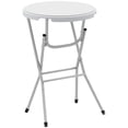 thumbnail image 1 of Outsunny 31.5" Outdoor Bar Table, Bar Height Folding Table with HDPE Top, 1 of 10
