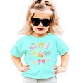thumbnail image 3 of Girly Coquette Birthday Things Graphic Shirt for Toddlers, Girls & Teens Trendy Party T-Shirt Chill Shirt Youth Small, 3 of 5