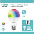 thumbnail image 2 of Naxa Electronics NSH-2000 Wi-Fi Smart Bulb, 2 of 4