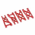 thumbnail image 4 of Front and Rear Suspension Arm Aluminum Alloy Swing Arms for Senton 1/10 CarRed, 4 of 8