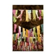 thumbnail image 2 of Gango Home Decor Colorful Flags I by Erin Berzel (Printed on Paper); One 24x36in Fine Art Paper Giclee Print, 2 of 4