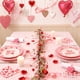 thumbnail image 5 of Hogar y cocina, Decoración del hogar, Decoración navideña, Tulipanes de 62,9 pulgadas con forma de corazón, bayas, decoración para el día de San Valentín, Ratán de plástico, 5 of 9