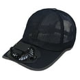 thumbnail image 2 of HengDidi USB Rechargeable Cooling Fan Sun Hat with Detachable 360° Fan, Three Wind Speeds, Washable Breathable Mesh Polyester Cap for Outdoor Sports, Traveling Comfort, 2 of 6