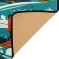 thumbnail image 4 of Surfers Beach Trees Waves Area Rug Washable 80 x 58 Floor Carpet Mat Non Slip for Bedroom Living Room Home Decor, 4 of 7