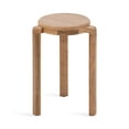 thumbnail image 5 of Kate and Laurel Stuart Wooden Round Side Table, 14 x 14 x 20, Natural Wood, Transitional Circle Nightstand Table for Use as Indoor Plant Stand or Living Room Accent Table, 5 of 10