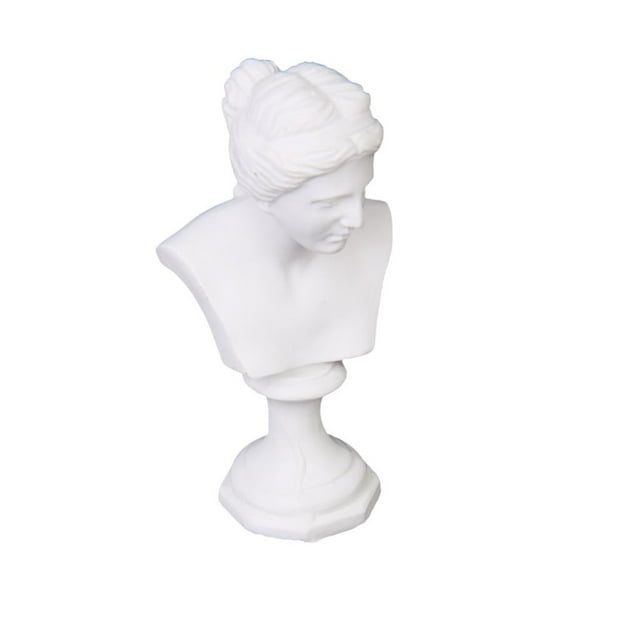 Estatua Busto de Resina Zulema 1/12 para Casa de Muñecas Accesorios Decoración