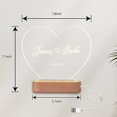 thumbnail image 2 of Personalized Photo Night Light, Custom Acrylic Plaque Lamp for Valentine's Day, Anniversary, Christmas, Birthday Gifts Unique Memorial Gift for Couples, Family, and Friends, 2 of 8