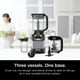 thumbnail image 2 of Sistema de cocina compacto Ninja AMZ493BRN con Auto-iQ 1200 vatios negro/gris, 2 of 5