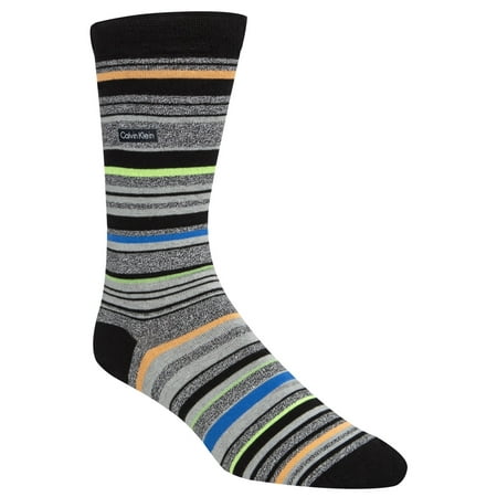 

Calvin Klein Men s Striped Crew Socks Black Size Regular