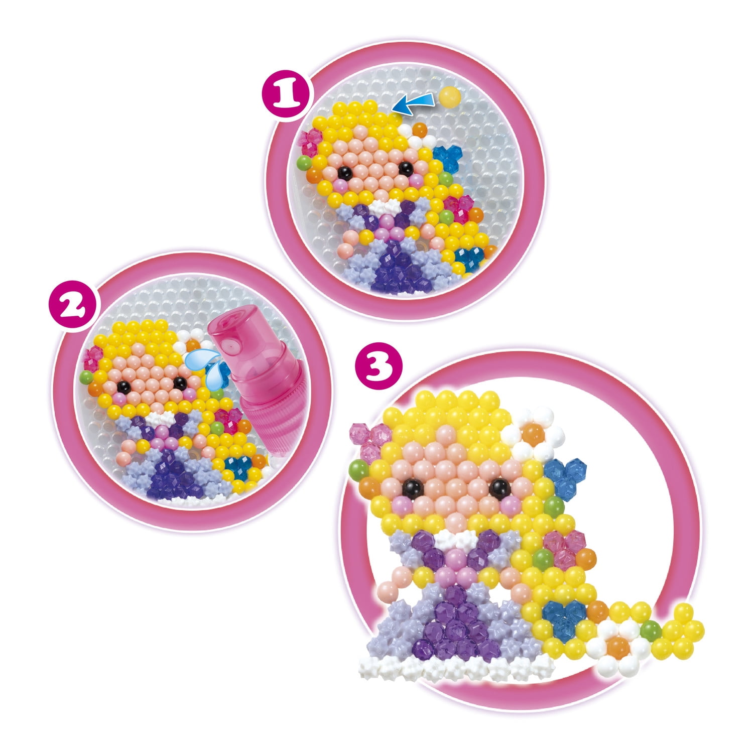 Aquabeads Disney Princess Dazzle Complete Arts & Crafts Kit for Children - over 600 Beads to create your favorite Disney Princess Characters
