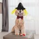 thumbnail image 4 of Disfraz de Halloween, sombreros de espantapájaros, suministros para mascotas, accesorios de cosplay, gorras, capucha para perro y gato, talla L, 4 of 5