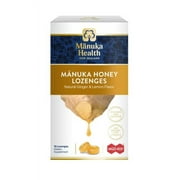 Manuka Health MGO 400+ Manuka Honey Lozenges with Lemon & Ginger, 15 Count