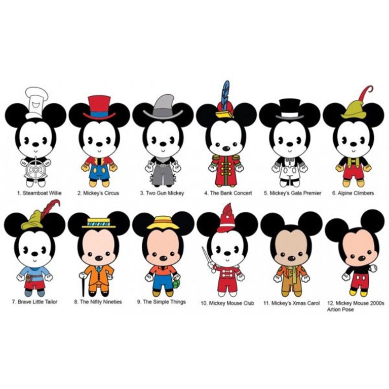 Disney Series 18 Mickey Throught the Years Mystery Box [24 Packs]