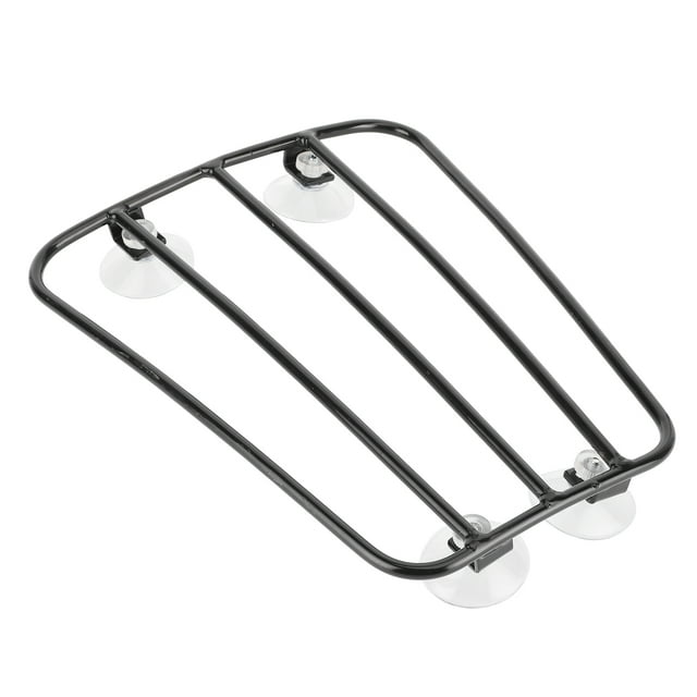 Garosa Porte-Réservoir de Carburant pour Moto Support de Bagages Style Rétro Universel