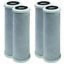 Compatible to Pentek EPM-10 Carbon Block Filter Cartridges Filtration, 4 Pack, 9-3/4" x 2-7