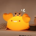 thumbnail image 1 of Luz de noche de silicona xinyu LED recargable cangrejo, 1 of 7