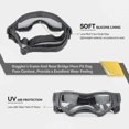 thumbnail image 3 of SHAR Pink S Dog Sunglasses, UV Waterproof Windproof with Adjustable Strap - Fashionable Protection for Small to Medium Dogs, 3 of 5