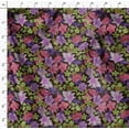 thumbnail image 3 of Soimoi Velvet Brown Fabric By the Yard - 54 Inch Wide -Florals Print Fabric - Elegant and Timeless Patterns for Fashion and Home Decor Printed Fabric, 3 of 6