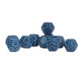 thumbnail image 2 of Game Polyhedral Dice, Acrylic Exquisite Funny Polyhedral Dice 10pcs  For Children For Holiday Party ANGGREK 12 lados, 2 of 8