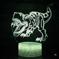 thumbnail image 1 of AMERTEER 3D LED Night Light Lamp Dinosaur Series 16Color Night Light with Remote Control Table Lamps Toys Gift For kid Home Decoration, 1 of 7