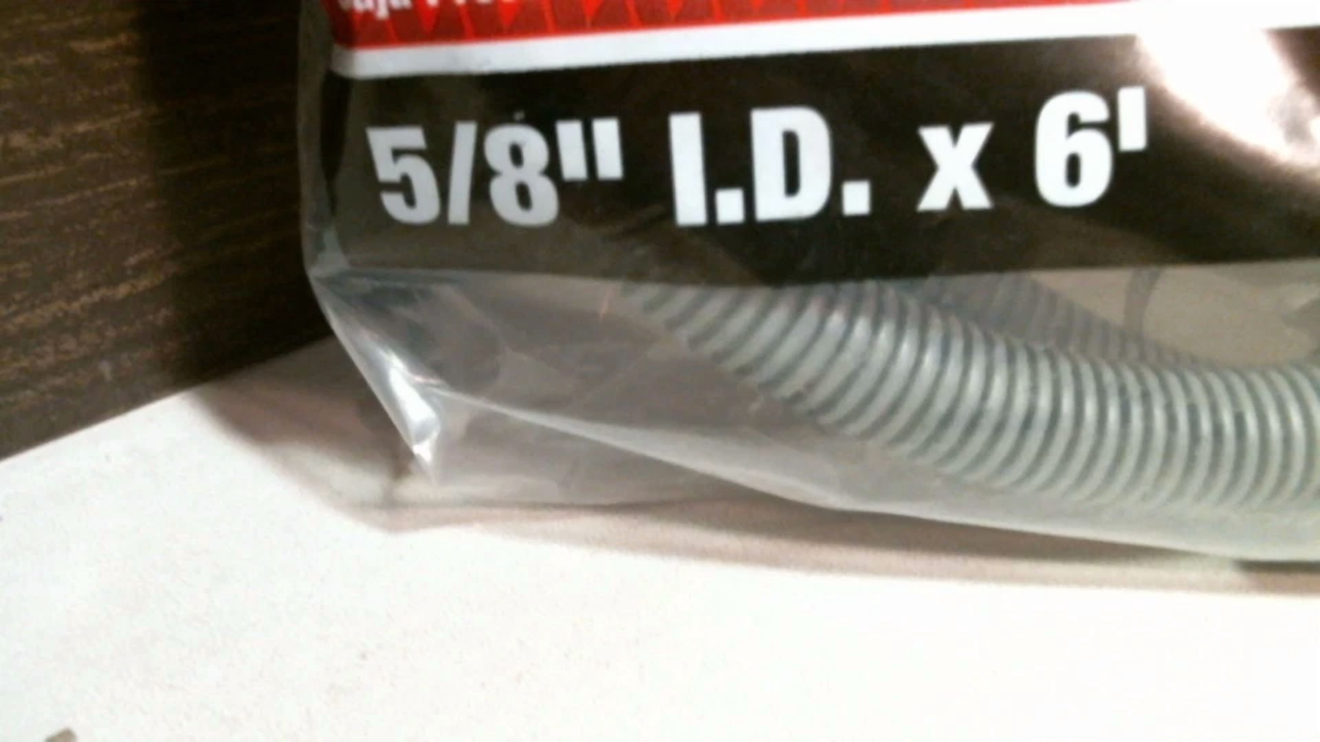 Dishwasher Discharge Hose 4188058 Low Pressure 5/8" Id X 6', Free Shipping