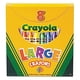 thumbnail image 1 of Crayola 520080 - Crayones para niños (tamaño grande, 8 colores, caja), 1 of 1