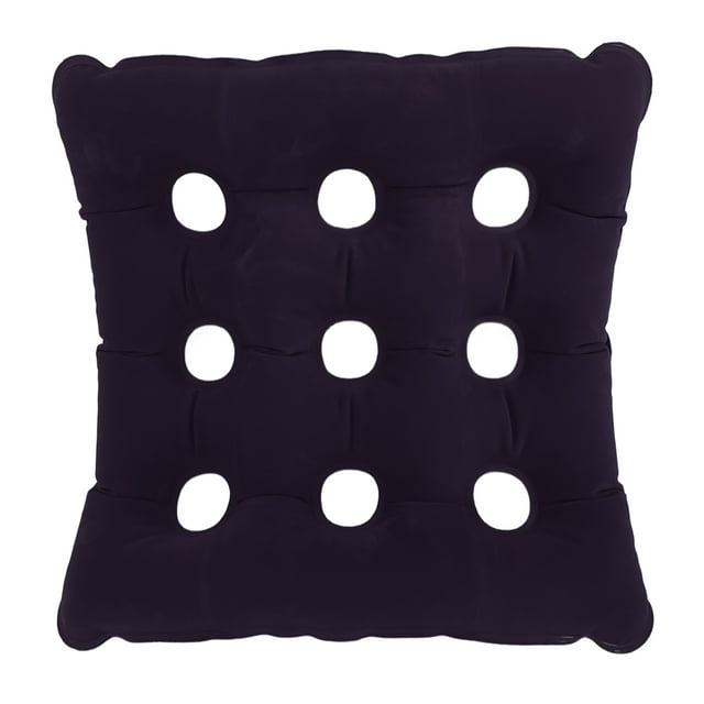 Coussin Gonflable, Coussin d'Air 19 X 19 Po avec Trous pour Chaise Bleu, Rose Rouge