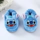 thumbnail image 2 of Zapatillas de algodón Stitch para el hogar, zapatos de dibujos animados de Disney Stitch, espuma de invierno azul, mantener el calor, regalo de cumpleaños para estudiantes, 2 of 4
