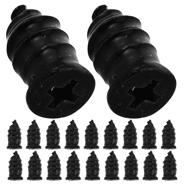 FESTFENDS 50Ud Kit De Reparación Con Tornillos Negros Para Neumáticos De Vacío Para Autos Y Vehículos Eléctricos