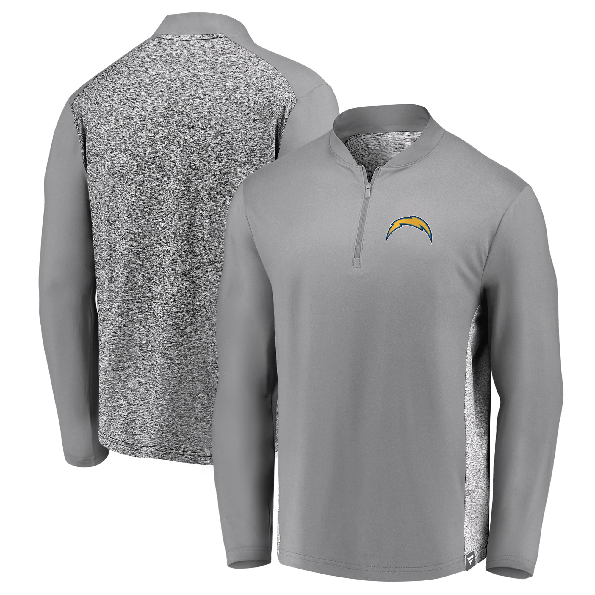 branded quarter zip