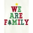 thumbnail image 2 of The Children's Place Kids Unisex Matching Family We Are Family Snug Fit Cotton Pajamas, Sizes 4-16, 2 of 3