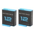 thumbnail image 1 of Camera Replacement Battery, Professional 1800mAh High Capacity 2pcs Camera Lithium Ion Battery Standard  for Action Camera Accessories, 1 of 7