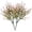 Pink, variant on 2 pack 14.17in Tall Artificial Eucalyptus Flowers Red Floral Stems for Home Wedding Decor