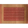 thumbnail image 1 of Ahgly Company Indoor Rectangle Oriental Orange Industrial Area Rugs, 5' x 7', 1 of 4