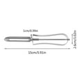 Garnish Peeler Express Potato Peeler Peeler Set Wide Mouth Peeler
