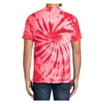 thumbnail image 2 of Yellow Rooster Men's Short Sleeve Tie-Dye Male Cotton T-Shirts Red XL, 2 of 6