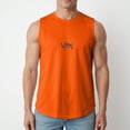 thumbnail image 2 of UAYOTSE Men Summer Sleeveless Tee Breathable Relaxed Fit Casual Tops for Beach Vacation Party,Sizes XXL, 2 of 9