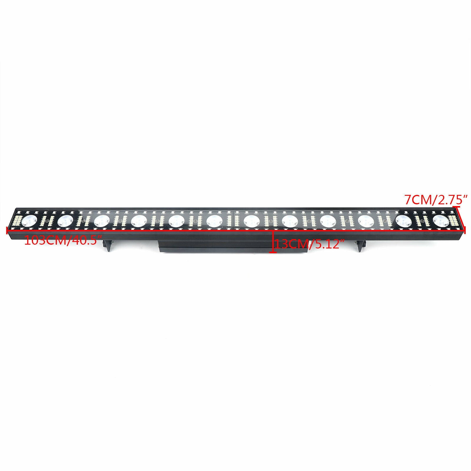 Stage Light Bar 3 in 1 LED RGB Beam Wash Light Bar 40" 120w DJ Wash Light DMX
