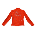 thumbnail image 1 of ChloeNoel J11 Solid Polar Fleece Fitted Jacket w/ Skate/Flakes Crystals, 1 of 1